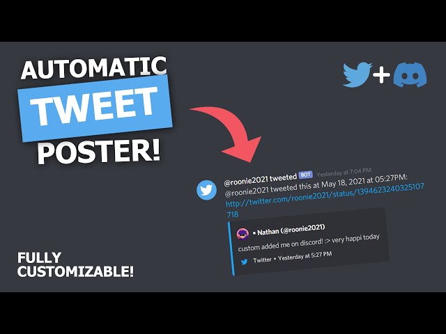 How to Automatically Post Tweets to Your Discord Server! 2021 Updated