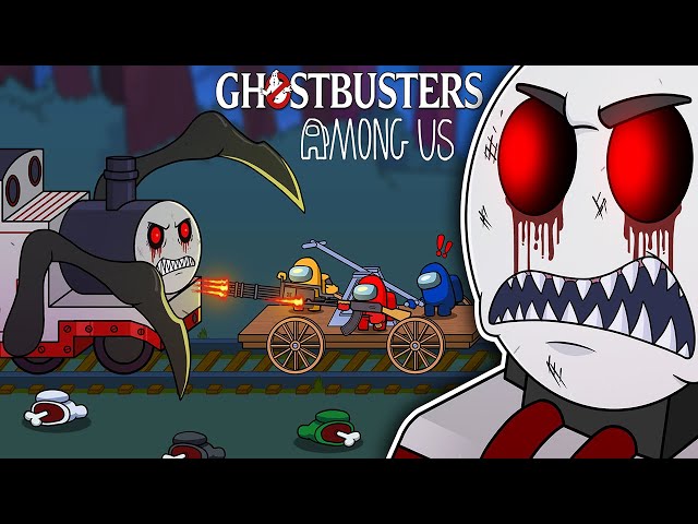 Ghost CHOO CHOO CHARLES vs Among Us GHOSTBUSTERS - AMONG US ANIMATION