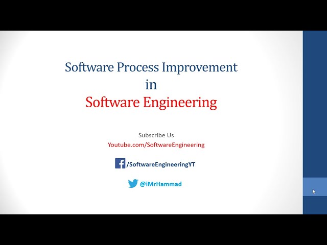 Software Process Improvement | Software Process Assessment Urdu/Hindi