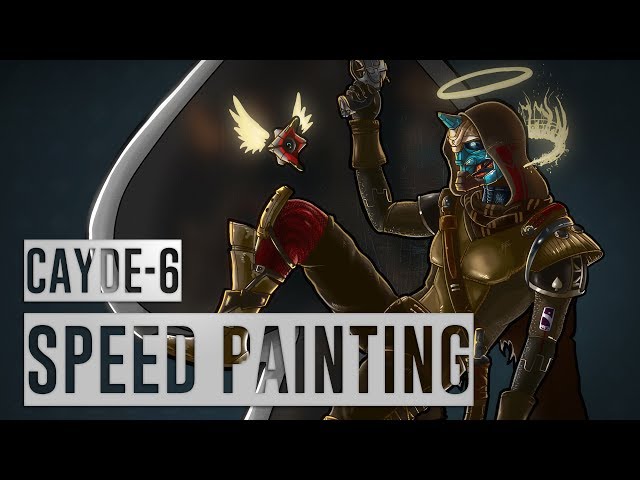 "Last letter to Ace" Cayde-6 Speed Painting