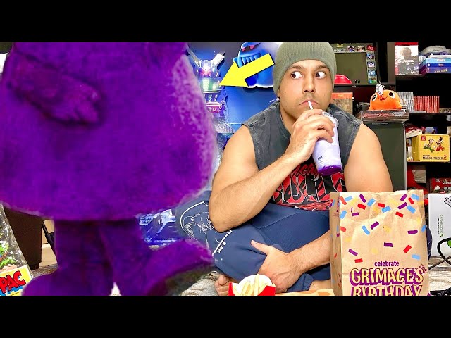 GRIMACE CAUGHT ME LACKING!! RIP!! [4 SCARY GAMES]
