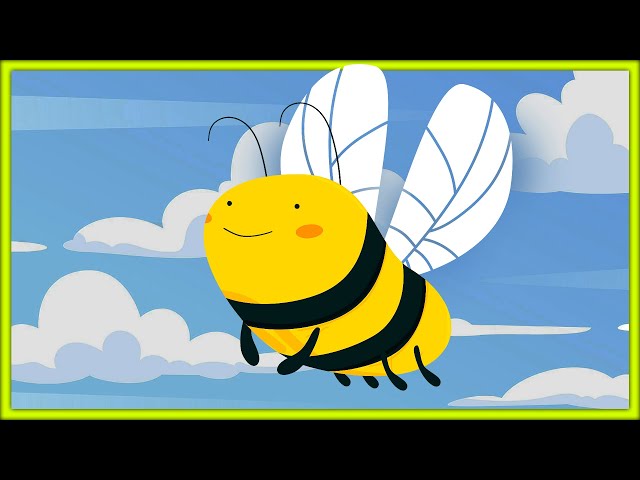 Bumble Bee Song | Nursery Rhyme for Children | Mega Fun Kids Songs