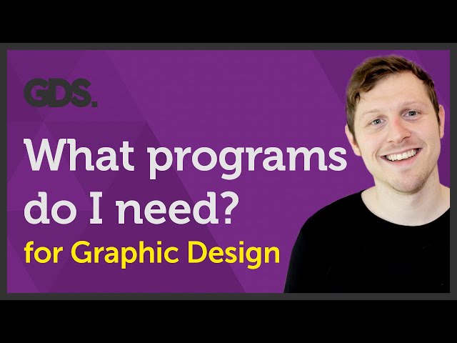 What programs do I need as a Graphic designer? Ep32/45 [Beginners guide to Graphic Design]