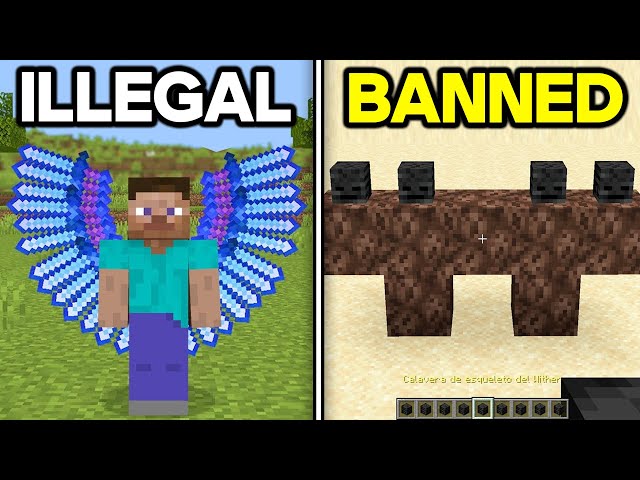 25 Illegal Ways To Play Minecraft