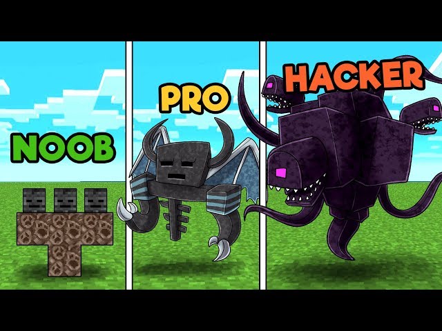 Minecraft - WITHER STORM HOUSE! (NOOB vs PRO vs HACKER)
