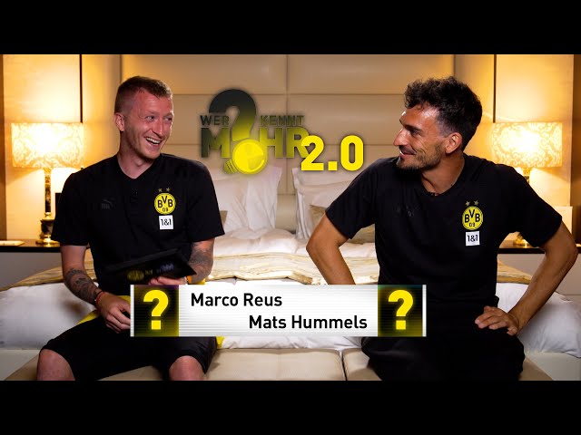 "That’s absolutely ridiculous!" | Reus vs. Hummels: Who knows more 2.0