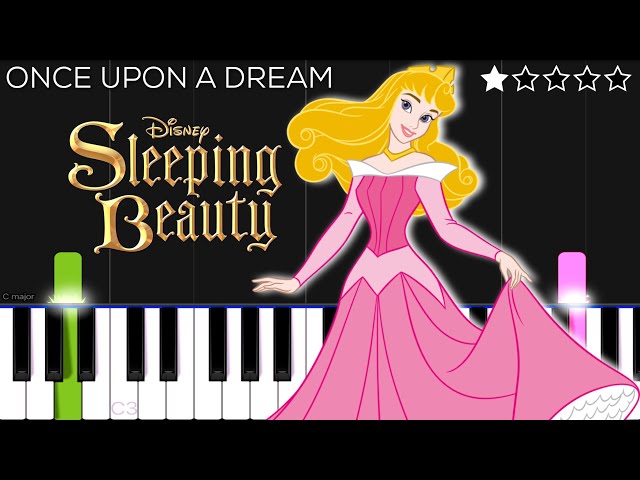 Once Upon A Dream - Sleeping Beauty/Maleficent | EASY Piano Tutorial