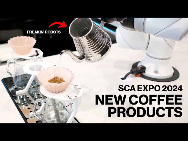 NEW Coffee Products at SCA Expo 2024! - xBloom Studio, Fellow Aiden, and Robots!