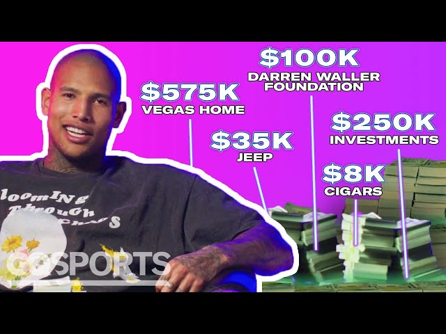 How New York Giant Darren Waller Spent His First $1M | My First Million | GQ Sports