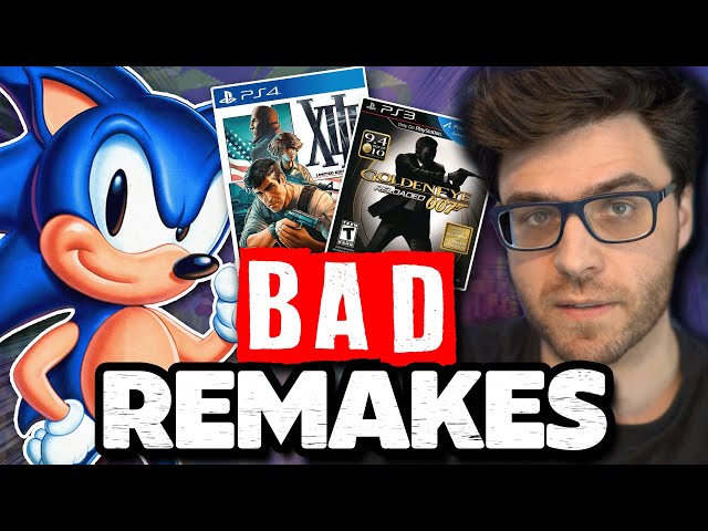Bad Video Game Remakes and Remasters