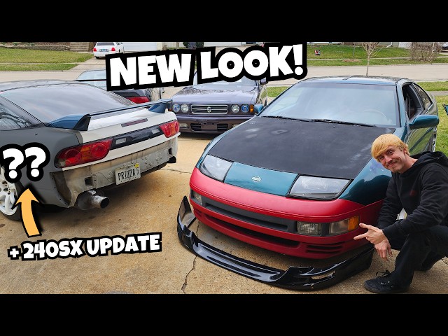 Transforming my 300zx Front End! + Import JDM Parts Walkthrough
