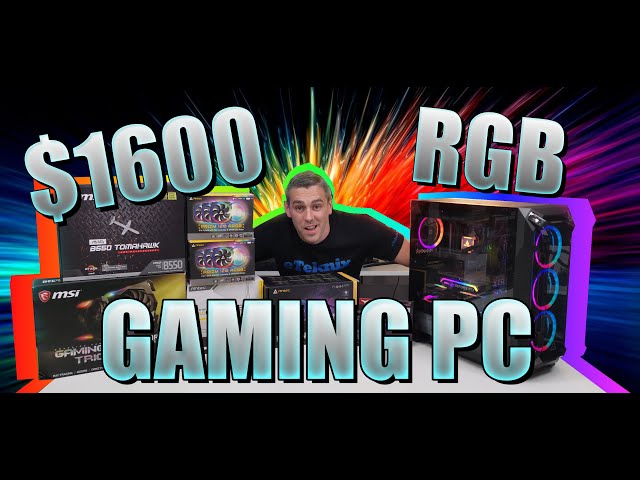 $1600 Gaming PC Build - B550 + Ryzen 5 + RTX 2080
