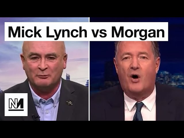Mick Lynch Slaps Away Piers Morgan's Stupidity