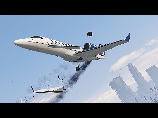 GTA 5 EXTREME AIRPLANE/ HELICOPTER CRASHES COMPILATION!!!