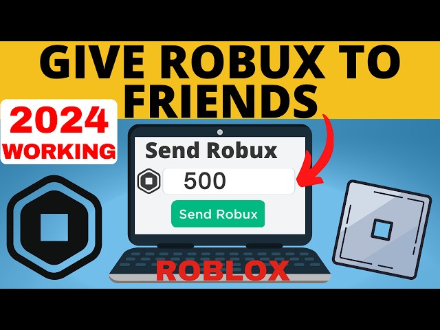How to Give Robux to Friends - Send Robux to Someone
