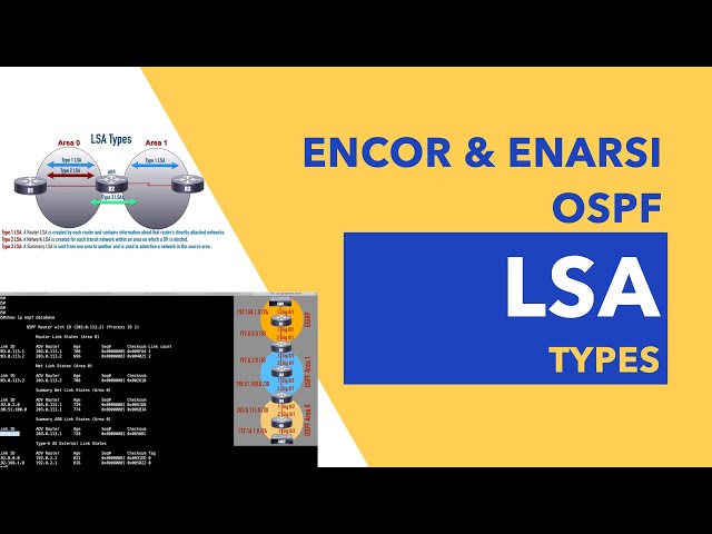 OSPF LSA Types Simplified... Seriously!
