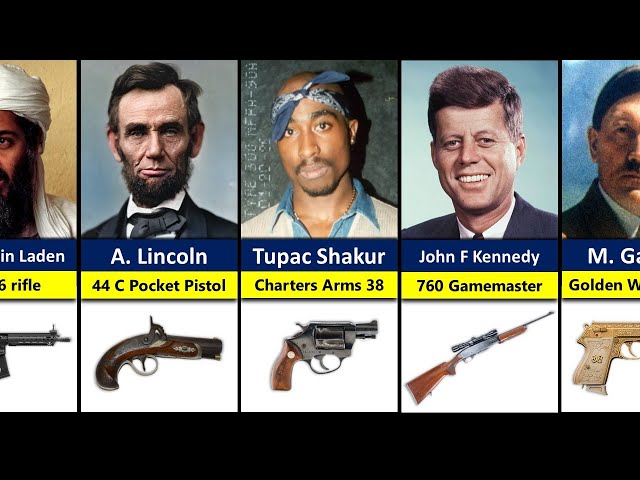 Guns That Killed Historical Figures