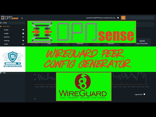 OPNSense - WireGuard Peer Configuration Generator with QR Code