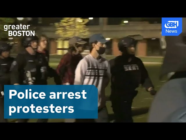 MIT, UMass Amherst protestors arrested amid Israel divestment push
