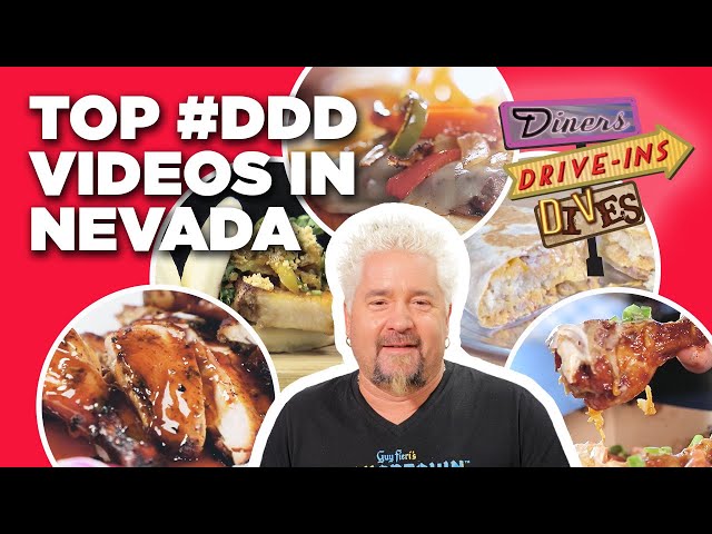 Top 5 #DDD Videos in Nevada with Guy Fieri | Diners, Drive-Ins and Dives | Food Network