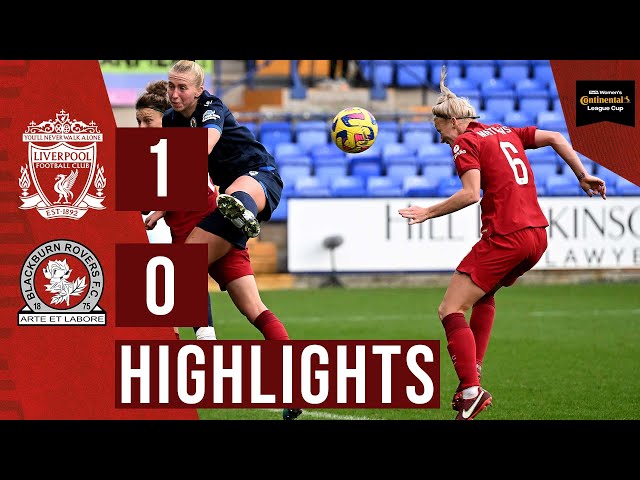 Highlights: Liverpool Women 1-0 Blackburn | Matthews goal maintains perfect run in the cup
