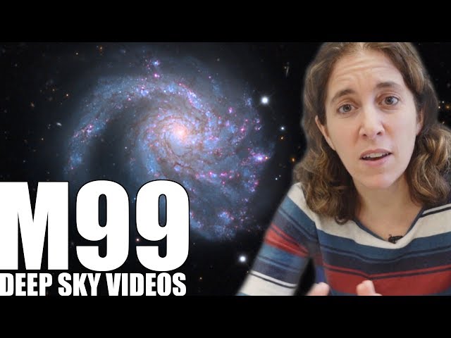 M99 - Spiral Galaxy and its mystery nova - Deep Sky Videos