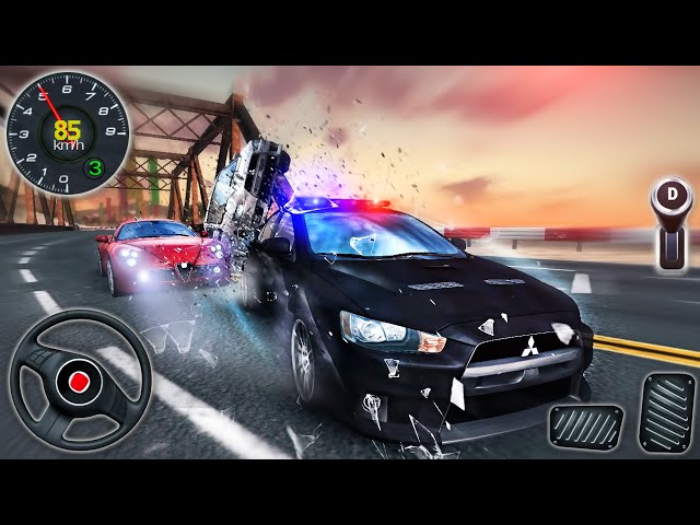 Police Car Chase Driving 3D - Real Extreme Sport Car Racing Asphalt Nitro - Android GamePlay
