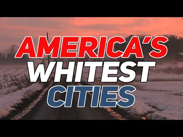 The 10 WHITEST CITIES in AMERICA