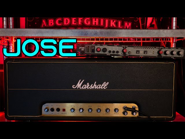 Full Jose Mod in a 50w Marshall | LENZ Amplification