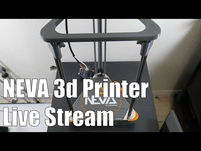Dagoma Neva 3d Printer & 20k Livestream