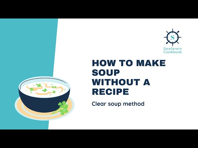 No Recipe Chicken Noodle Soup -Clear Soup Method