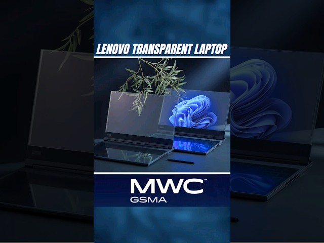 Lenovo Transparent Display Laptop #shorts #shortsbeta #shortsvideo #lenovo #thinkbook