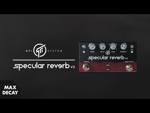 GFI System Specular Reverb V3 Demo