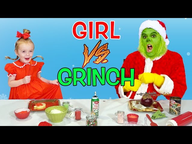 Girl vs Grinch - Will She Save Christmas? All Rounds Together!
