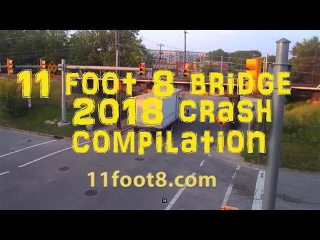 11Foot8 Bridge 2018 Crash Compilation