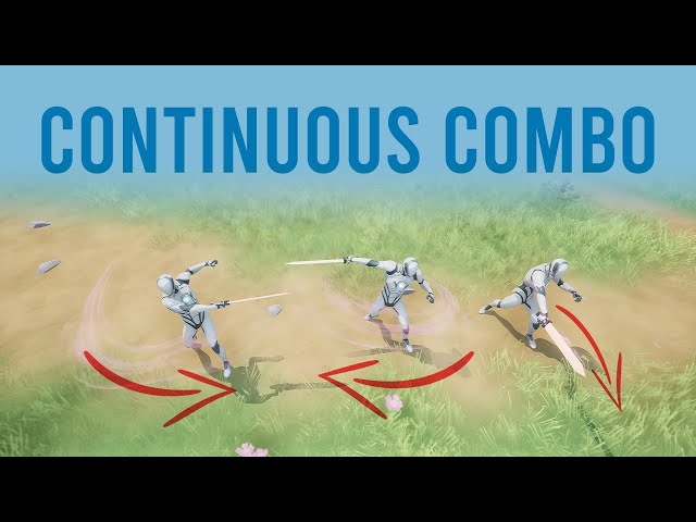 Unreal Engine Continuous Combo Attacks -  Action RPG #36