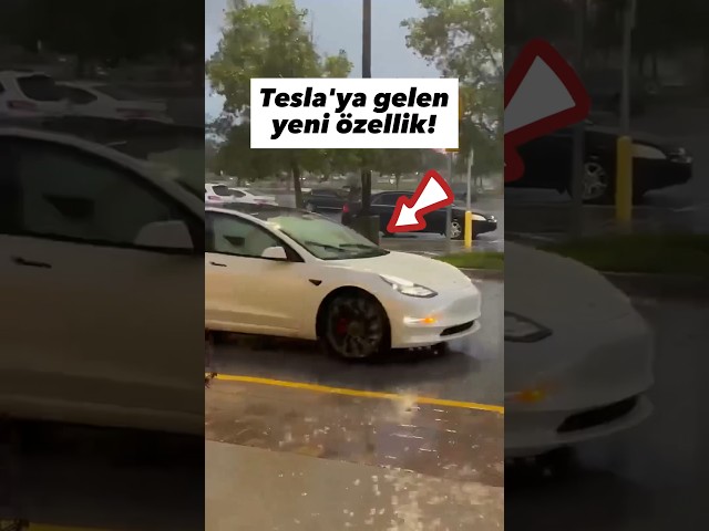 Tesla’ya gelen efsane özellik! 🔥