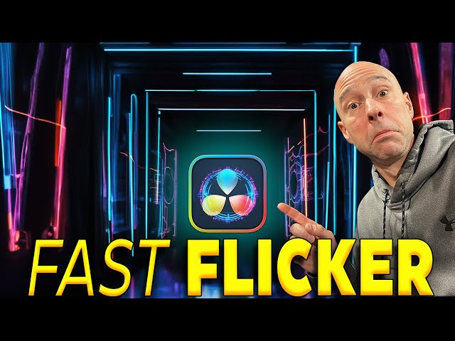 Create A Striking FLICKER Effect In Davinci Resolve 19 - Quick And Easy!  |  Quick Tip Tuesday!