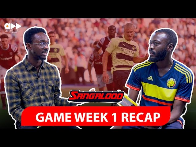 Game week 1 recap on Sangalooo