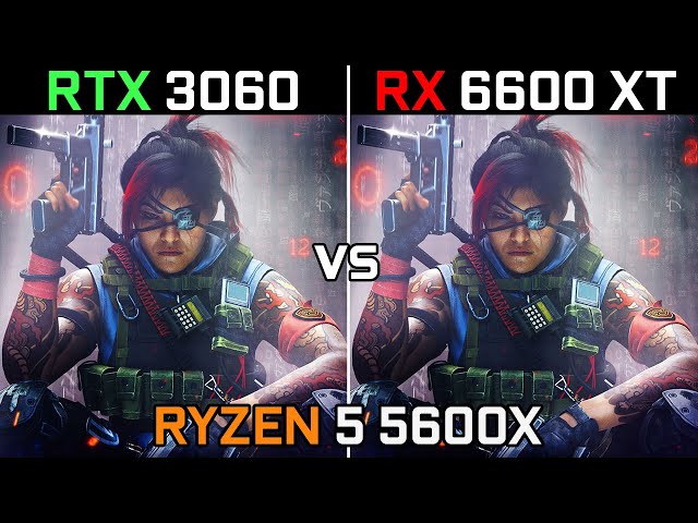 RTX 3060 vs RX 6600 XT | Test In 10 Games | RYZEN 5 5600X | 1440p