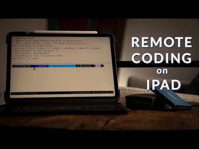 Coding on the iPad Pro - Part 2: SSH and Jupyter