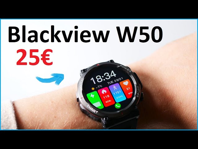 Blackview W50 Smartwatch Review: Telefon Funktion/Wasserdicht/Top Display/Super Günstig /Moschuss.de