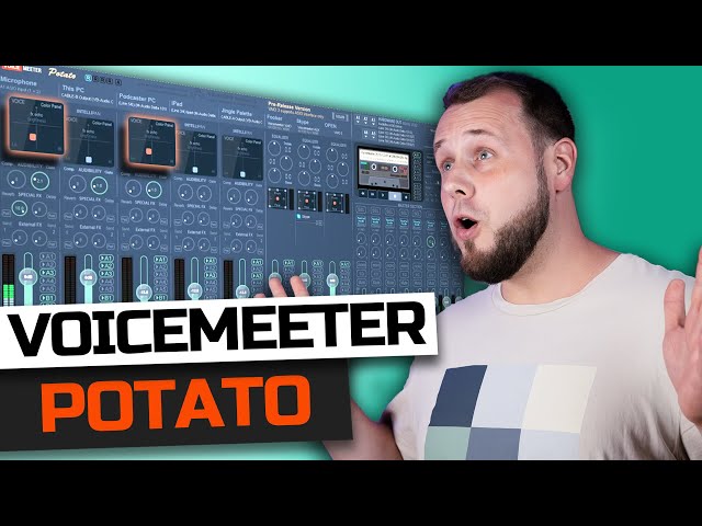 Voicemeeter Potato für Streamer und YouTuber: Grundlagen Tutorial für Stream Audio (deutsch/german)