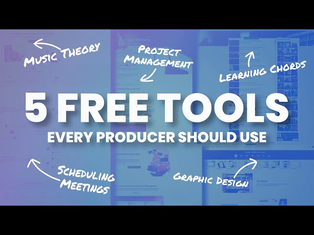 5 FREE Tools Every Producer Should Be Using 💥