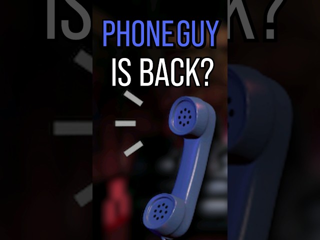 FNAF Phone Guy is BACK 📞?! #shorts