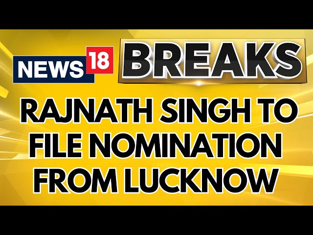 Defence Minister Rajnath Singh To File Nomination From Lucknow, Holds A Roadshow In Uttar Pradesh