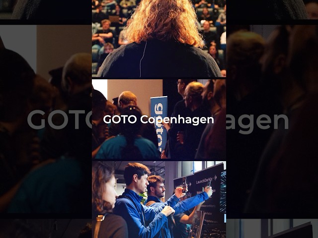 Join us at GOTO Copenhagen 2023! #gotocon #gotocph #coding #programming #softwareengineering