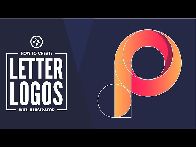 Illustrator Beginner Tutorial: Simple Letter Logos