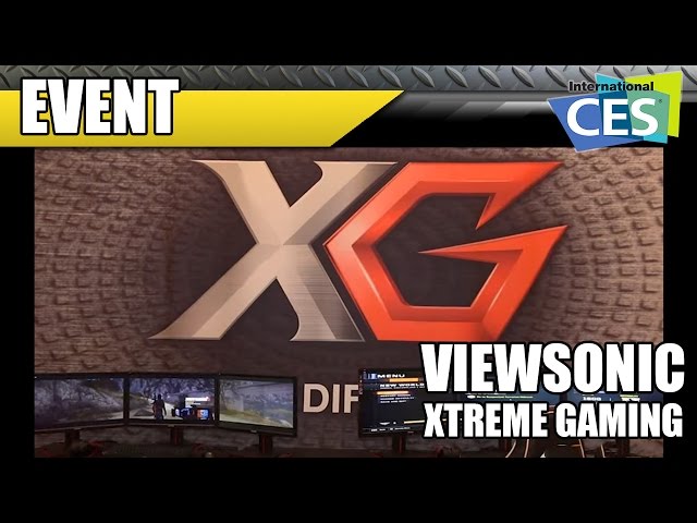 Viewsonic XG Series Gaming Monitors - CES 2016