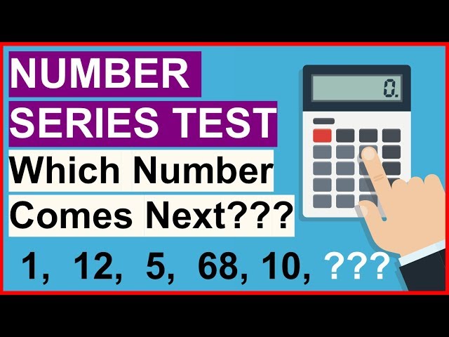 NUMBER SERIES TEST Questions and Answers! (How to PASS a Numerical Reasoning Test)
